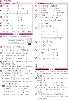 中学教科書ワーク 数学 1年 教育出版版 (オールカラー,付録付き