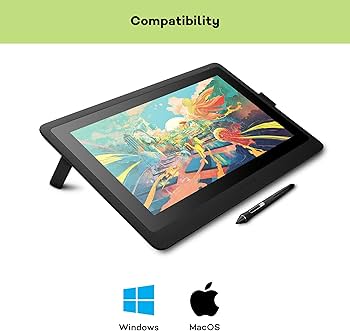 Amazon | Wacom Cintiq 16 graphic tablet 5080 lpi 344.16 x 193.59