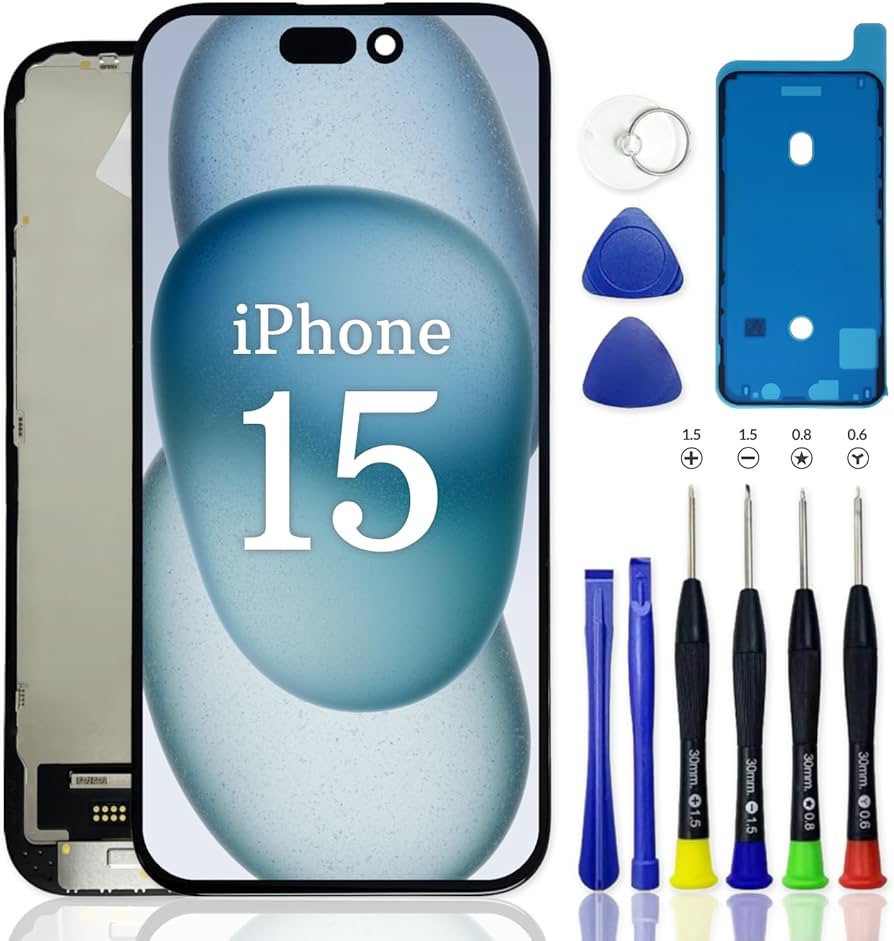 Amazon.co.jp: iPhone 15 液晶パネル LCD 画面交換 フロントパネル
