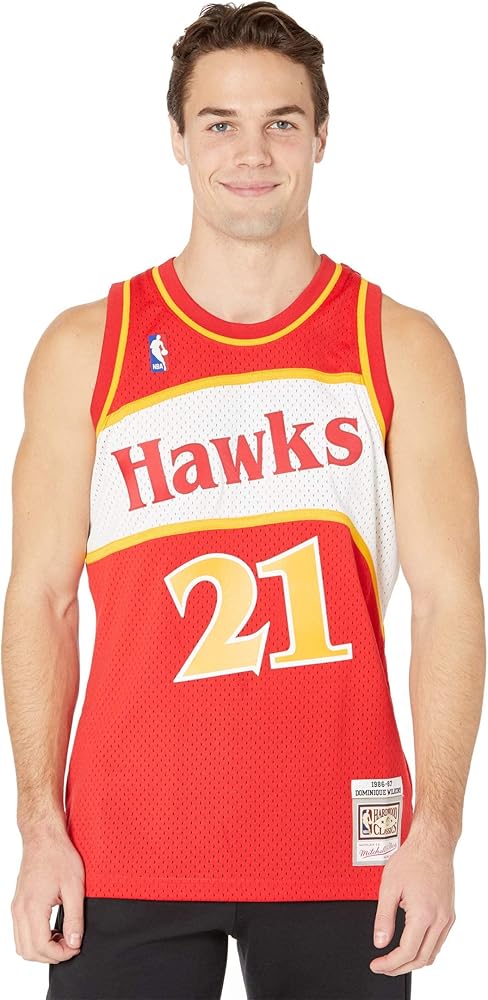 Mitchell & Ness M&N Swingman Jersey Atlanta Hawks 86-87 Dominique