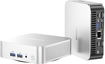 GEEKOM A8 AI Mini PC, AMD Ryzen 9 8945HS(up to 5.2GHz) Mini