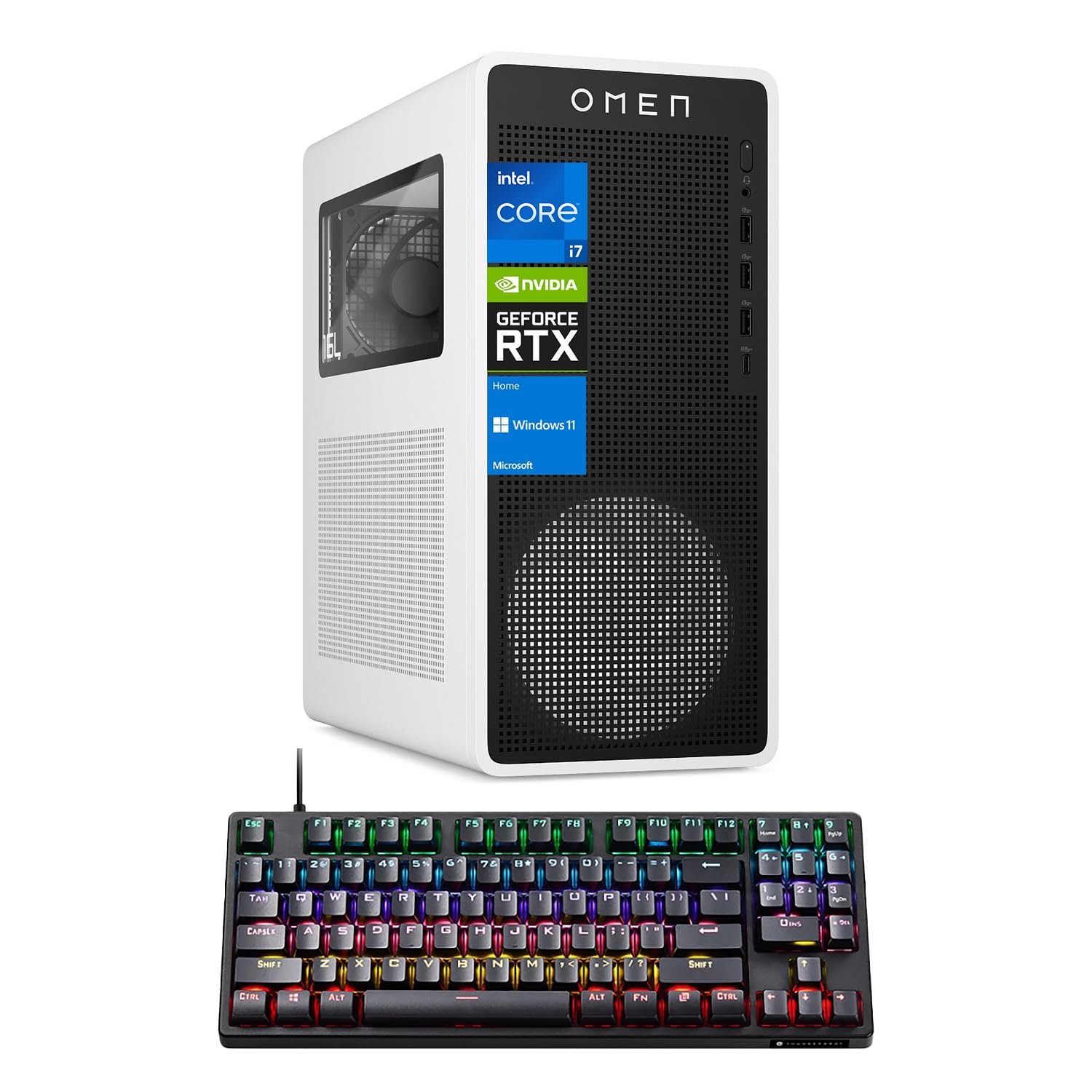 Amazon.com: HP OMEN 16L TG03 RTX 5060 Gaming Desktop, Intel Core