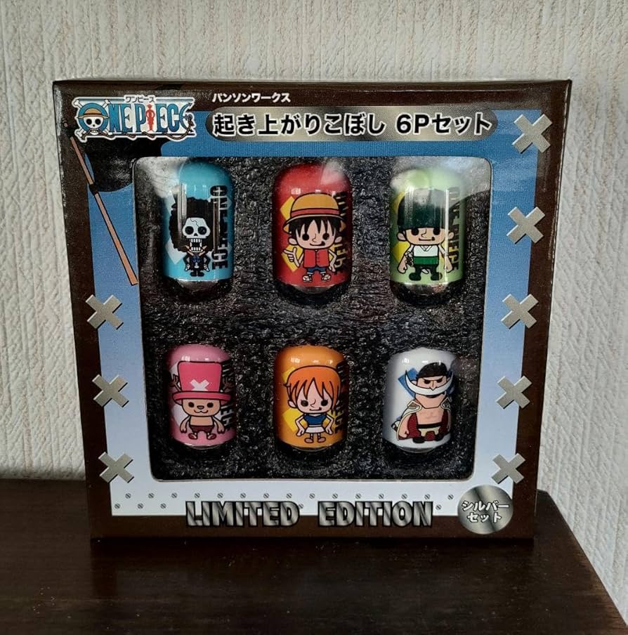 Amazon.co.jp: ワンピース展限定 ONEPIECE 起き上がりこぼし シルバー