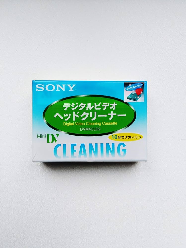 Amazon.com : Sony Mini DV Cleaning Cassette (Dry) dvm4cld2