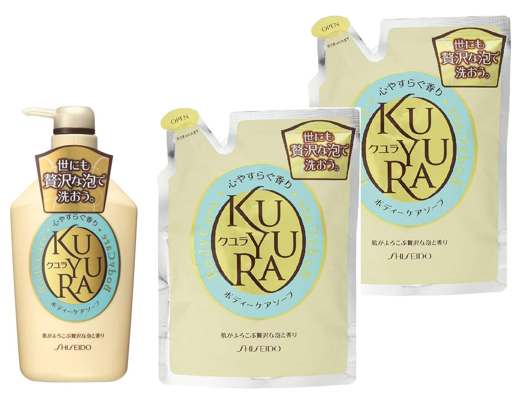 Amazon | 【まとめ買い】 KUYURA(クユラ) ボディケアソープ 心やすらぐ