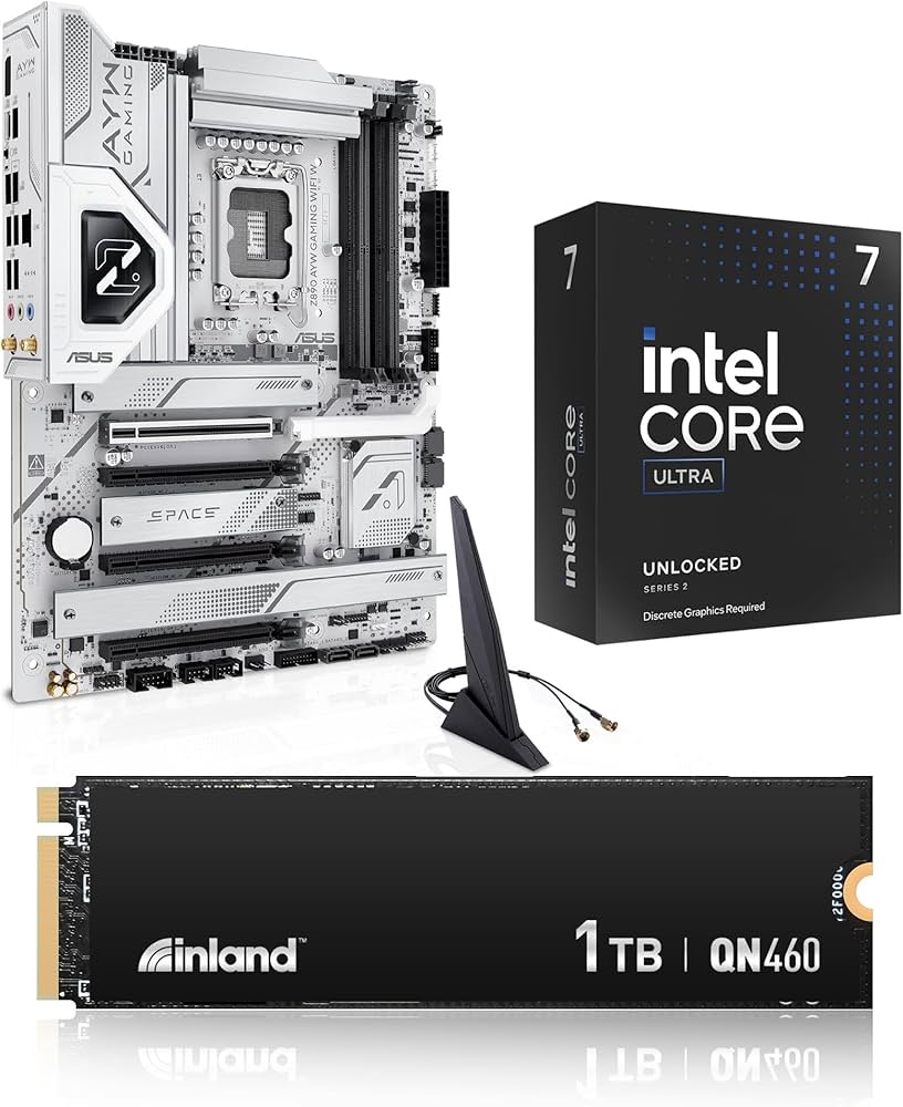 Amazon.com: Micro Center 3 in 1 Bundle: Intel Ultra 7 265K