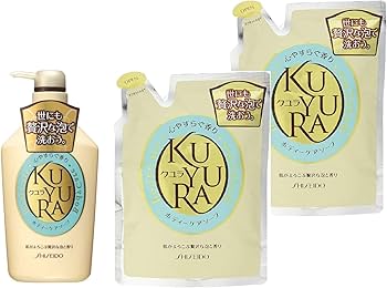 Amazon | 【まとめ買い】 KUYURA(クユラ) ボディケアソープ 心やすらぐ