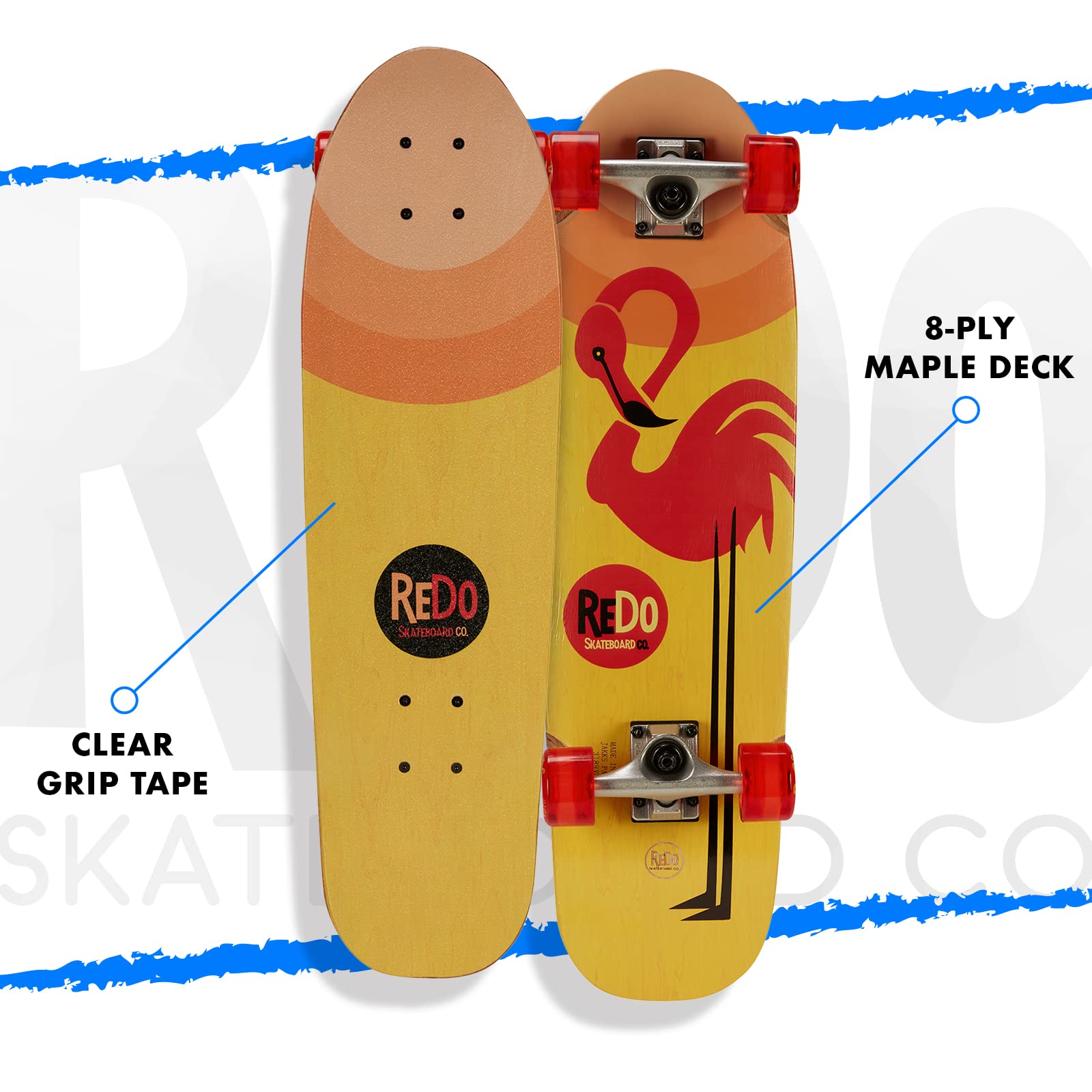 Amazon.co.jp: ReDo Skateboard 28.5