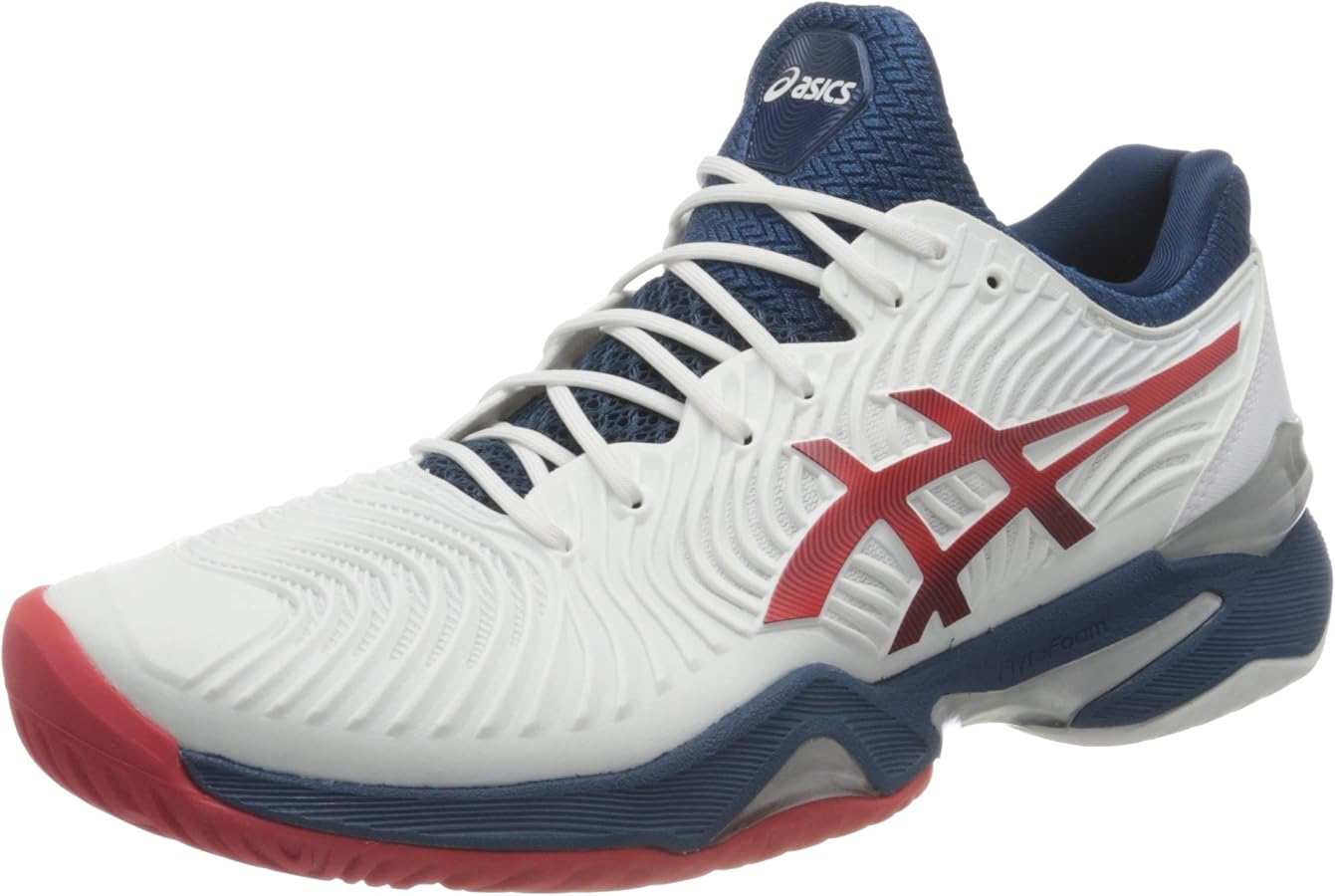 Amazon | [アシックス] テニスシューズ COURT FF 2 メンズ ホワイト