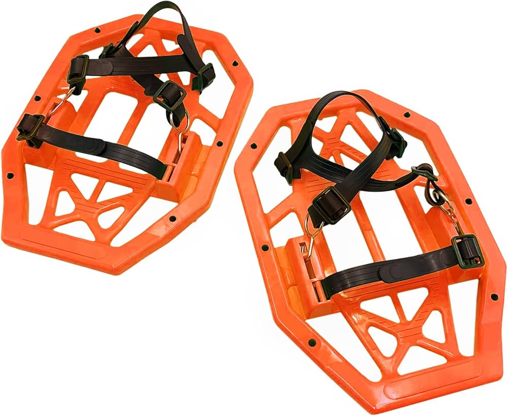 Amazon | PEAKS&TREES プラスチック カンジキ スノーシュー 軽量