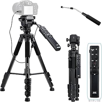 Amazon | JJC ビデオカメラ三脚 リモートコントロール三脚 ソニー VCT