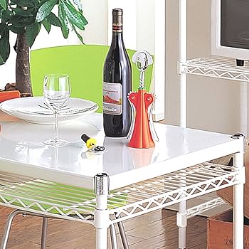 Amazon｜ホームエレクター ウッドシェルフ エンゼルホワイト D600mm