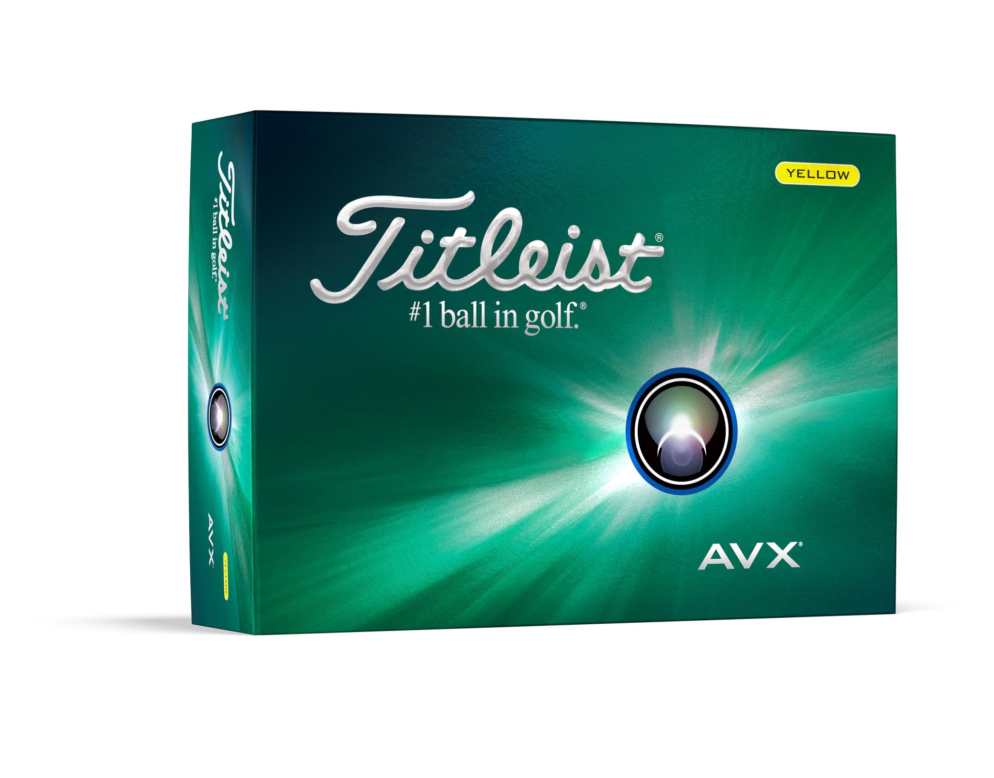 Amazon.co.jp: TITLEIST(タイトリスト) ゴルフボール 24 AVX YELLOW DZ