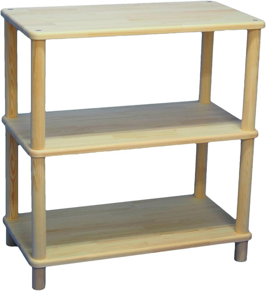 Amazon.co.jp: 渡辺ウッドライフ パイン材を贅沢に使った ウッドポール