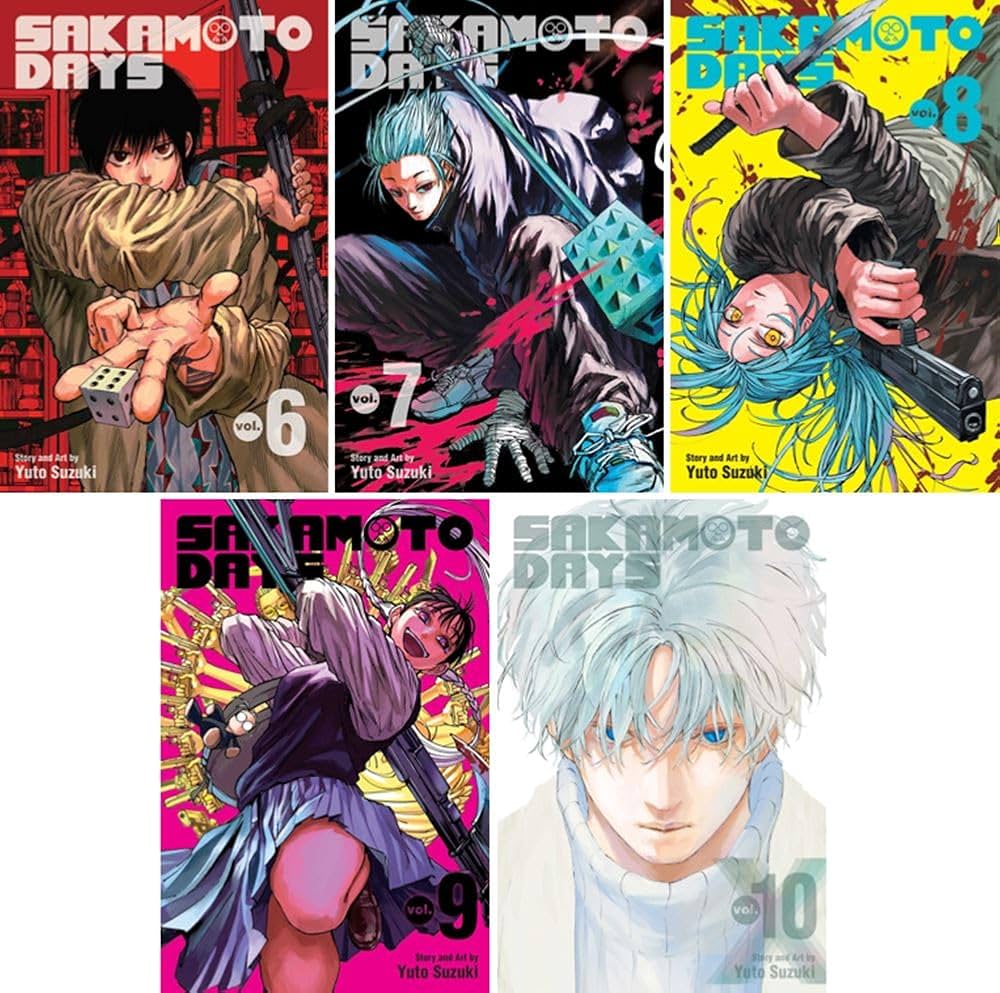 Sakamoto Days Vol. 6 – 10 Manga Set : Yuto Suzuki: Amazon.sg: Books
