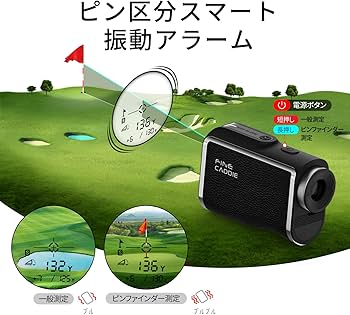 Amazon.co.jp: 【公式】 FineCaddie J5RED mini(ミニ) ゴルフ 距離計
