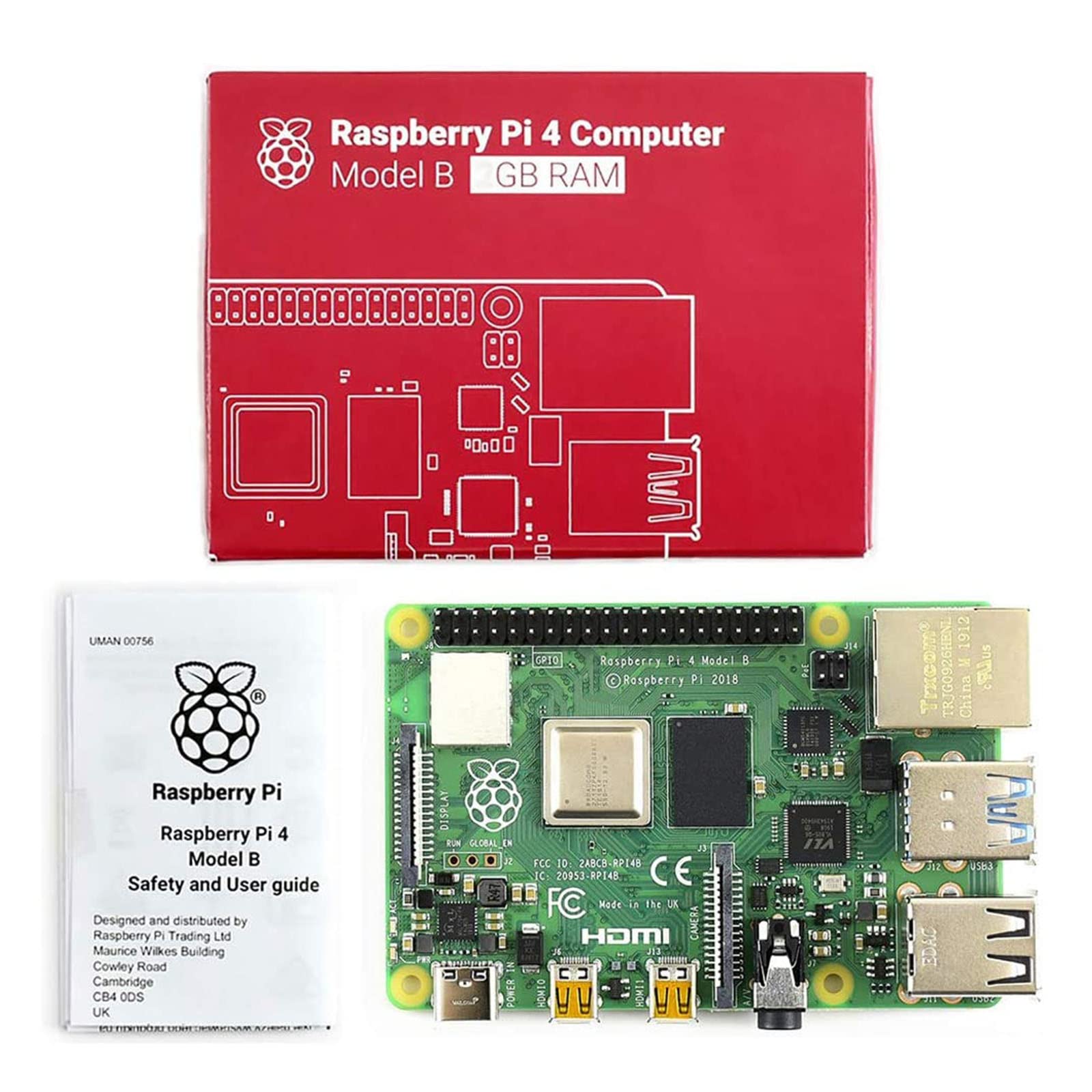 Amazon.co.jp: Raspberry PI 4 Model B 4GB用XiaoR Geek、ミニPC、人工