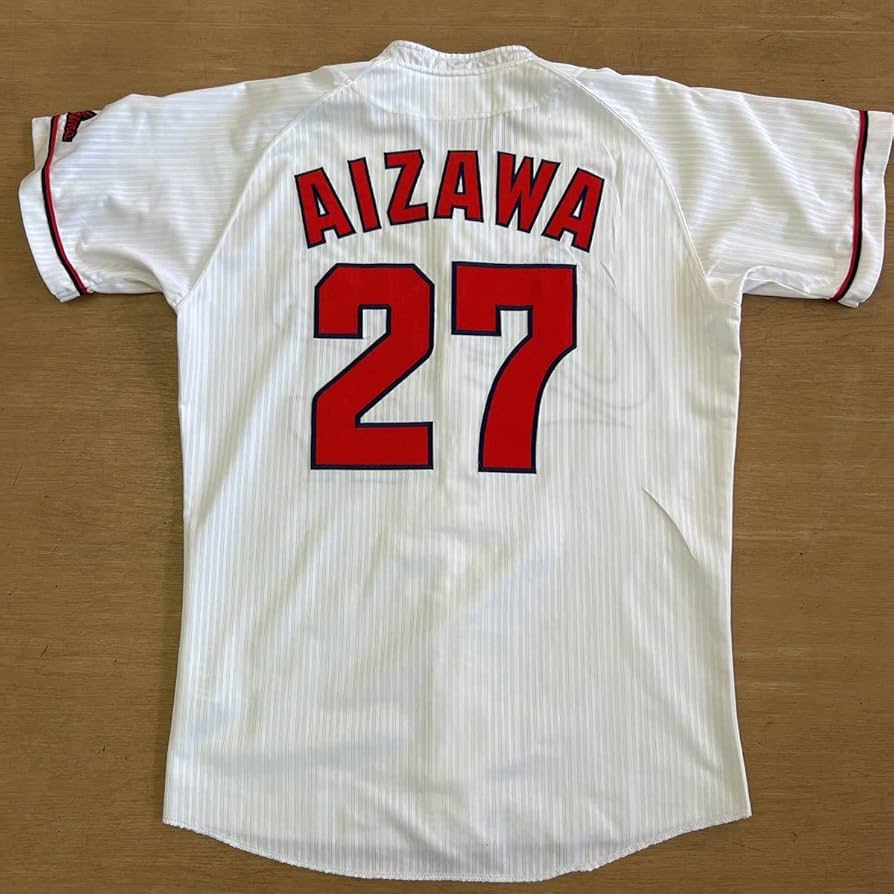 Amazon.co.jp: 広島カープ 會澤選手 会沢翼 27番 Mサイズ ハイ