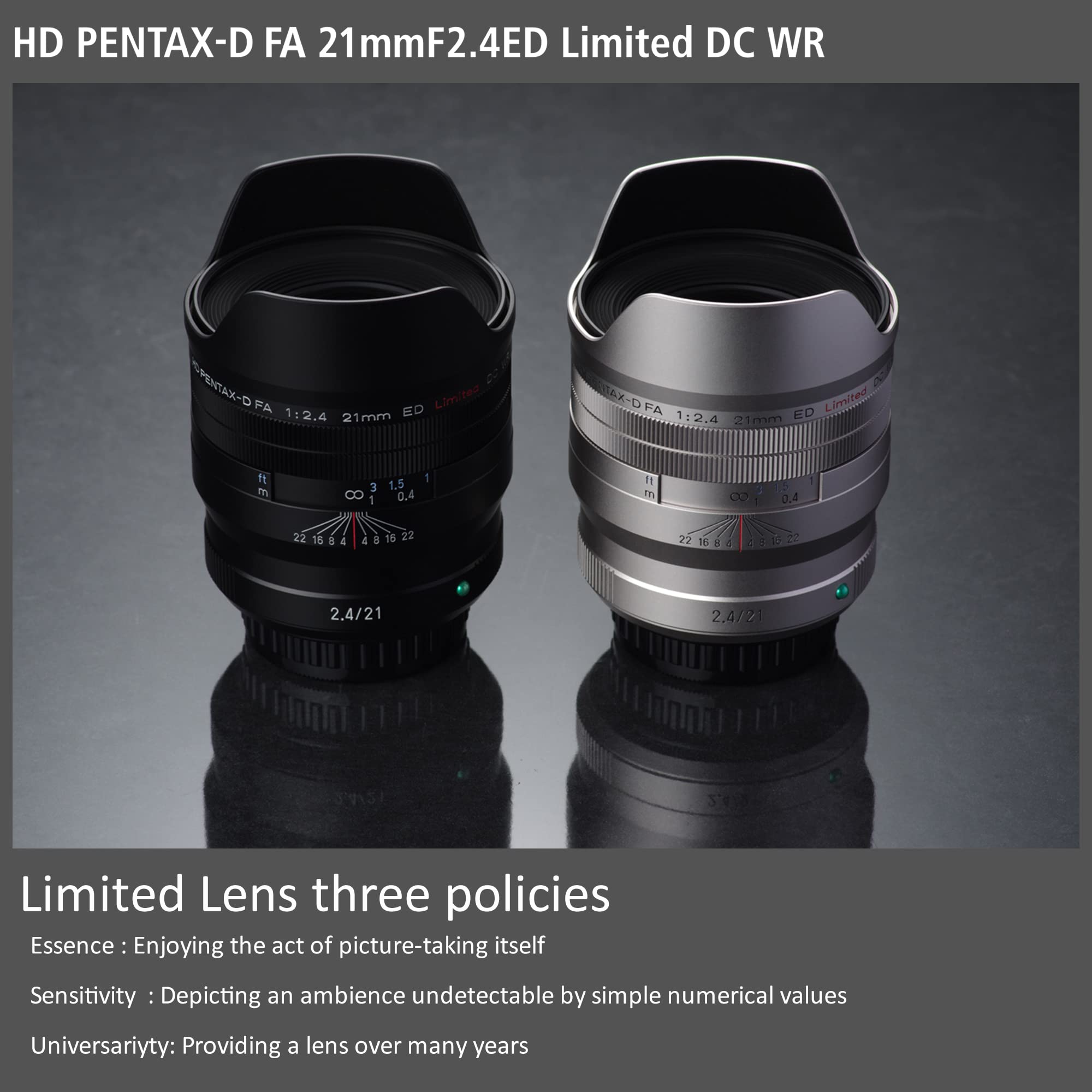 Amazon.co.jp: Pentax D FA 21mmF2.4ED リミテッドDC WR シルバー 超