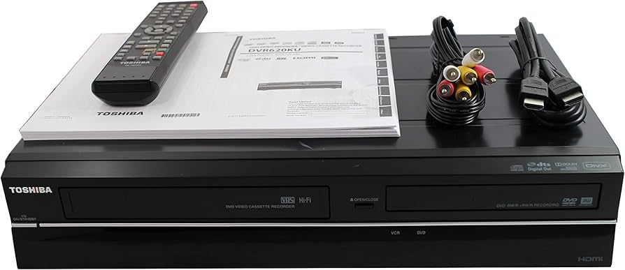 Amazon | 東芝 VHS - DVDレコーダー VCRコンボ リモコン付き HDMI