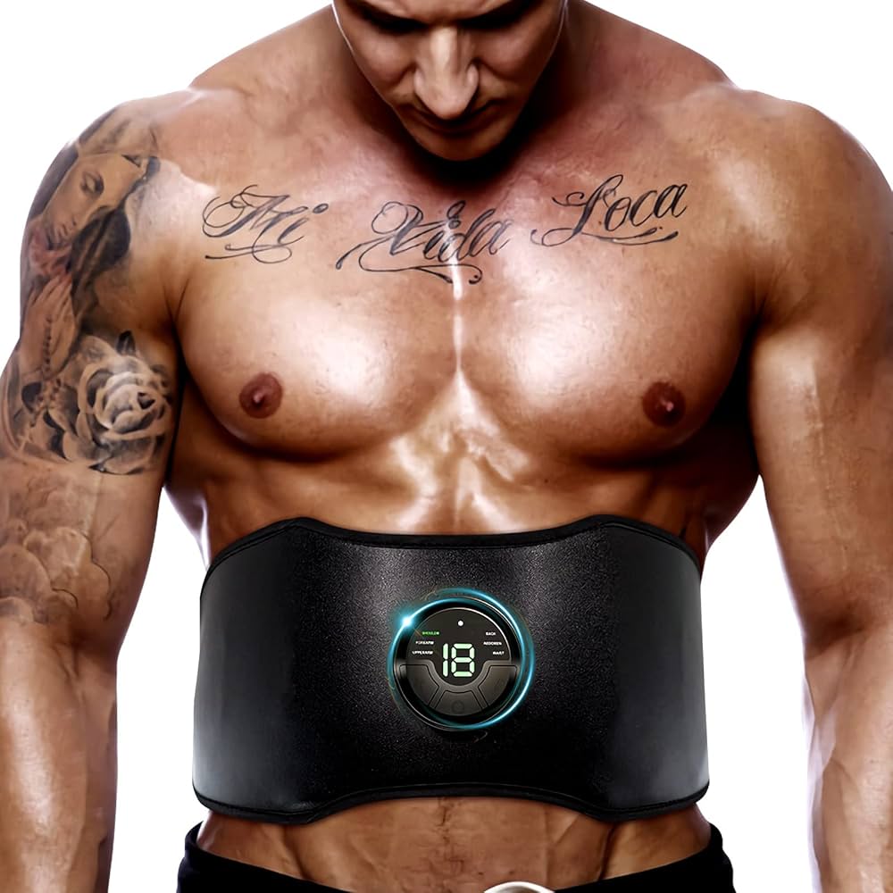 Amazon.co.jp: 【2021強力モデル】EMS 腹筋ベルト 腹筋ベルト消耗