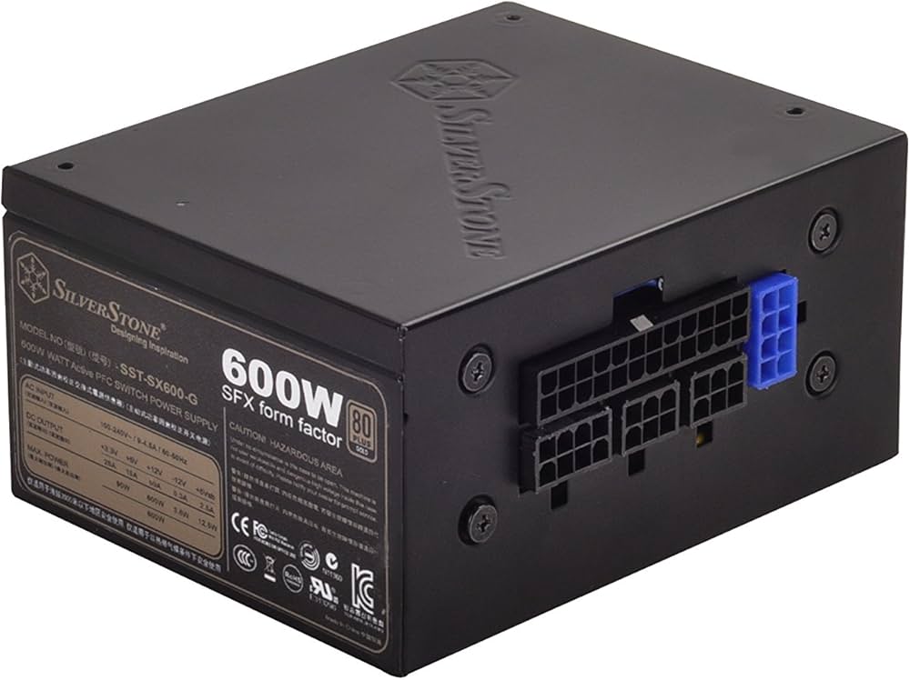 Amazon | SilverStone SFXシリーズ 80PLUS Gold認証 電源 600W SST