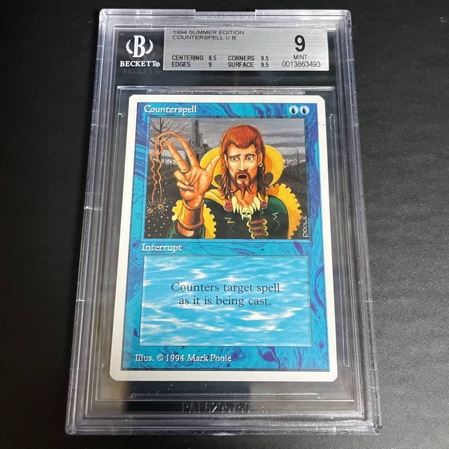 Amazon.co.jp: サマーマジック 3ed COUNTERSPELL NM MTG BGS 9 Summer