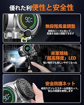Amazon | ブロワー 強力 洗車 Semtyait新登場【プロ監修・2600g超強