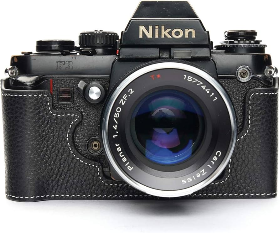 Amazon.com : Nikon F3 Case, BolinUS Handmade Genuine Real Leather