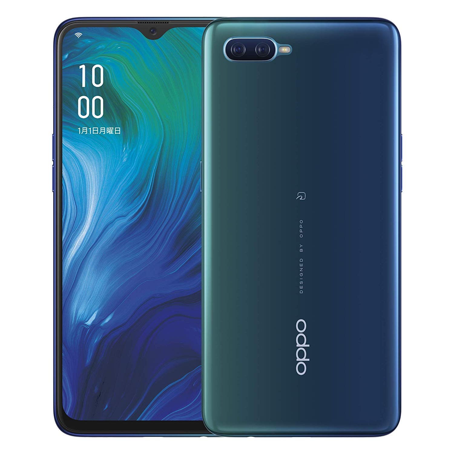 Amazon | 国内版SIMフリー OPPO Reno A 128GB ブルー | OPPO