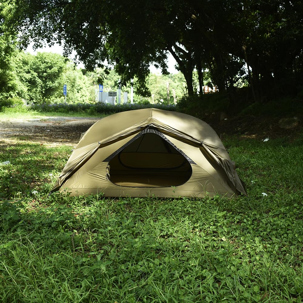 Amazon | Aricxi peak 3テント15 D超軽量キャンプテントポータブル2階