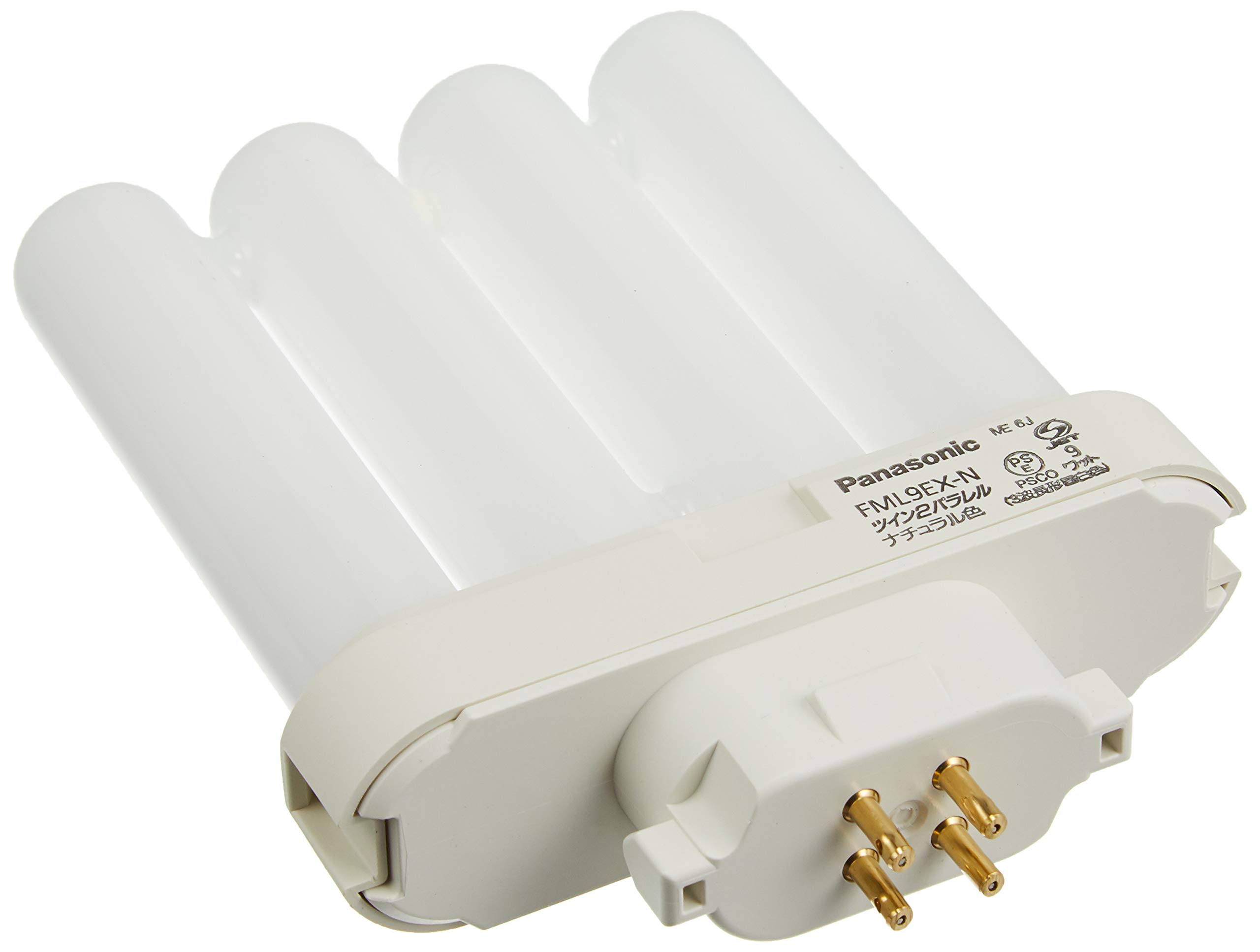 Amazon | パナソニック ツイン蛍光灯 9W形 ナチュラル色 4本平面