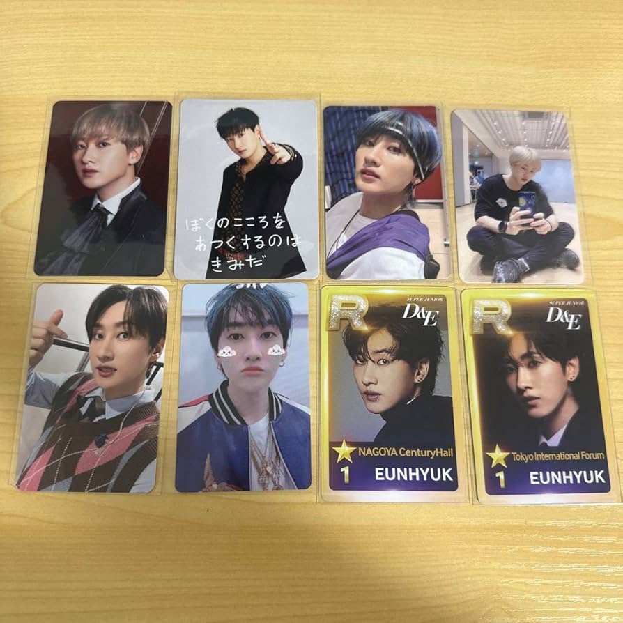 Amazon.co.jp: super junior ウニョク トレカ セット : おもちゃ