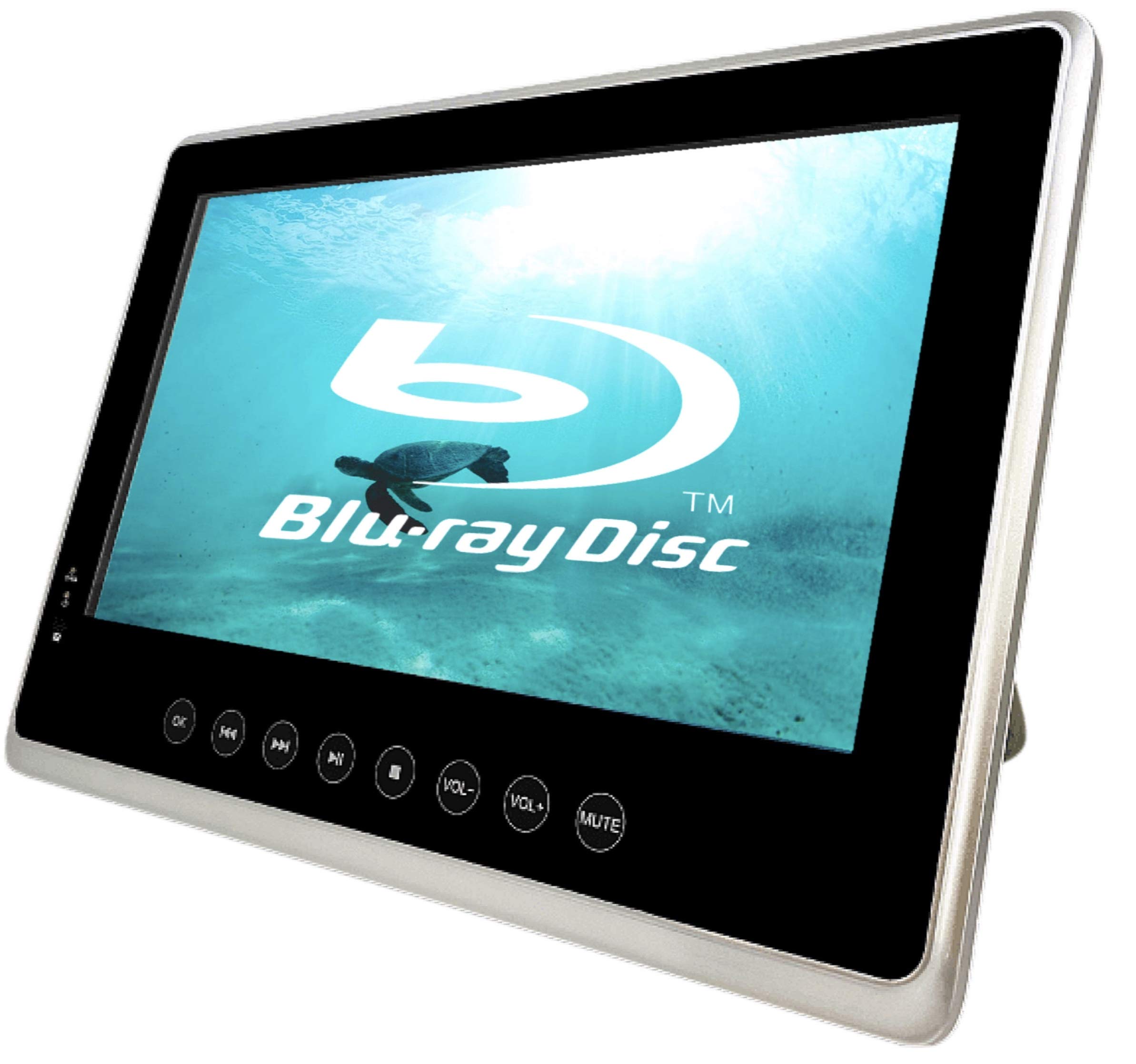 Amazon | 10インチ 防水 ポータブル ブルーレイプレーヤー BD DVD