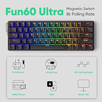 Amazon | 【国内正規品】MonsGeek(モンスギーク) FUN60 Ultra 無線対応