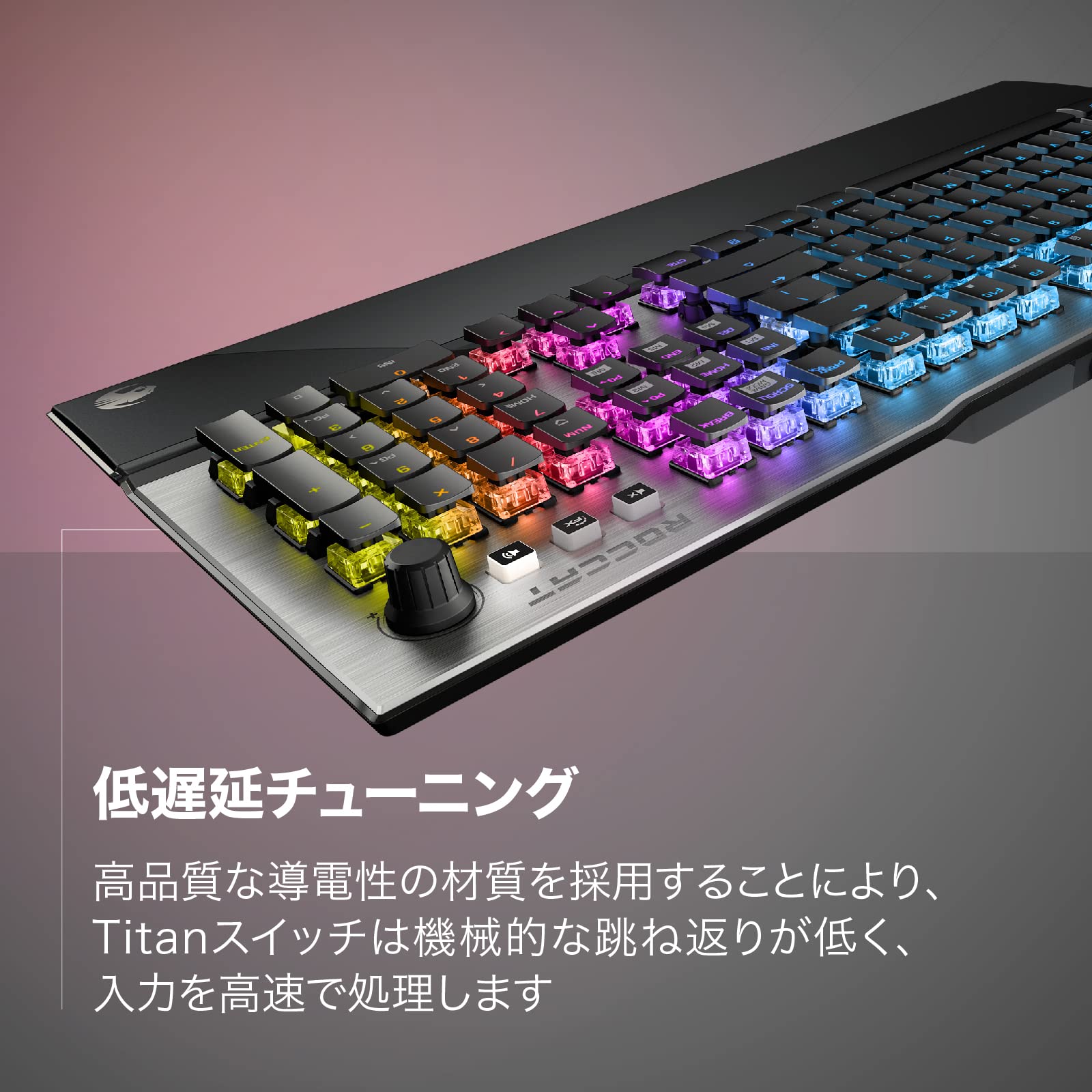 Amazon.co.jp: ROCCAT VULCAN 120 AIMO RGB MECHANICA L GAMING