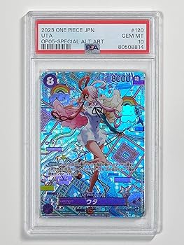 Amazon.co.jp: PSA10評価ワンピース カード ゲーム SEC ウタ,OP02-120