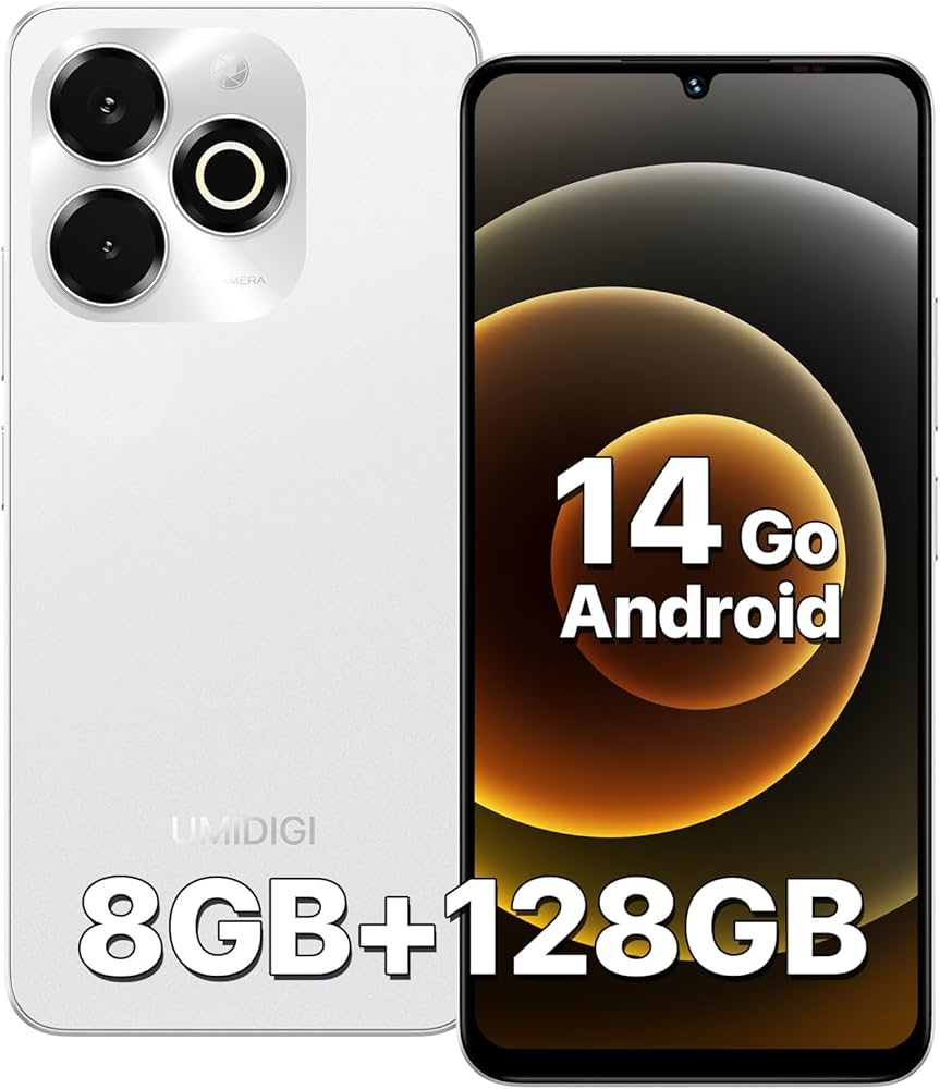 Amazon.com: UMIDIGI G9x Unlocked Cell Phone,Android 14 Go Unlock