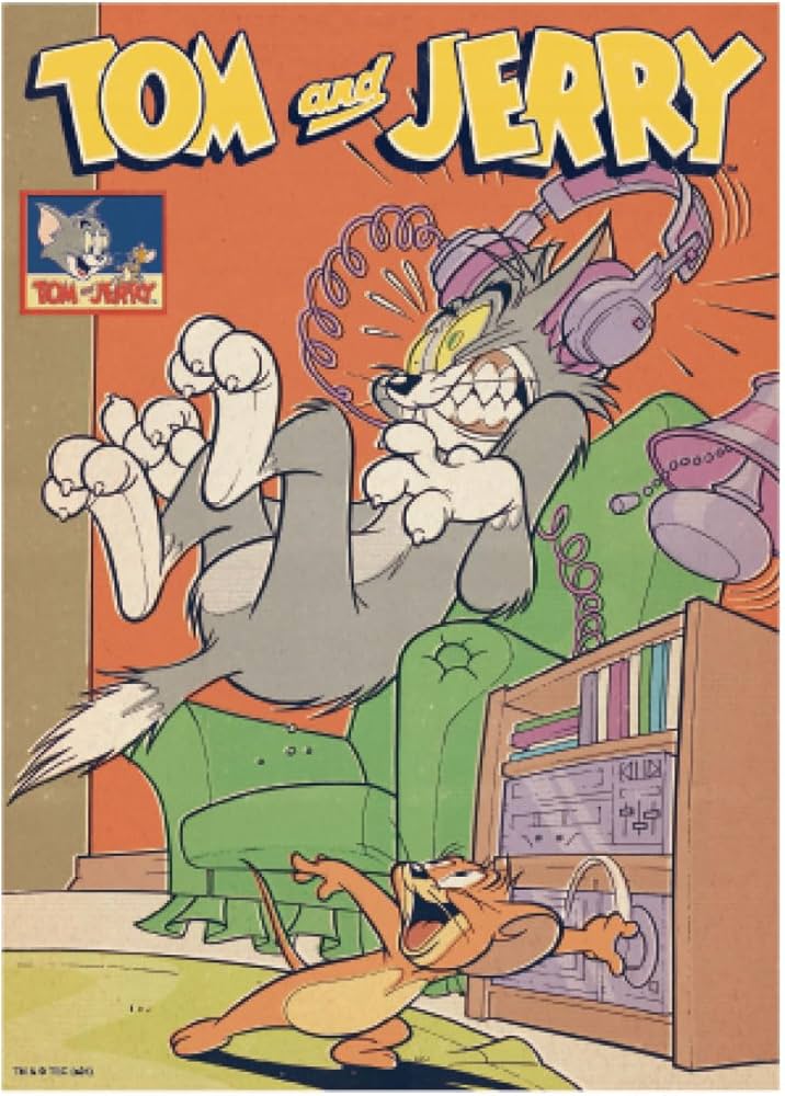 Amazon.co.jp: [スモール・プラネット] ポスターステッカー トムと