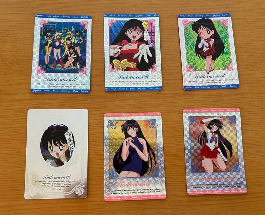 Amazon.co.jp: 美少女戦士セーラームーン トレーディングカード6枚
