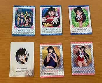 Amazon.co.jp: 美少女戦士セーラームーン トレーディングカード6枚
