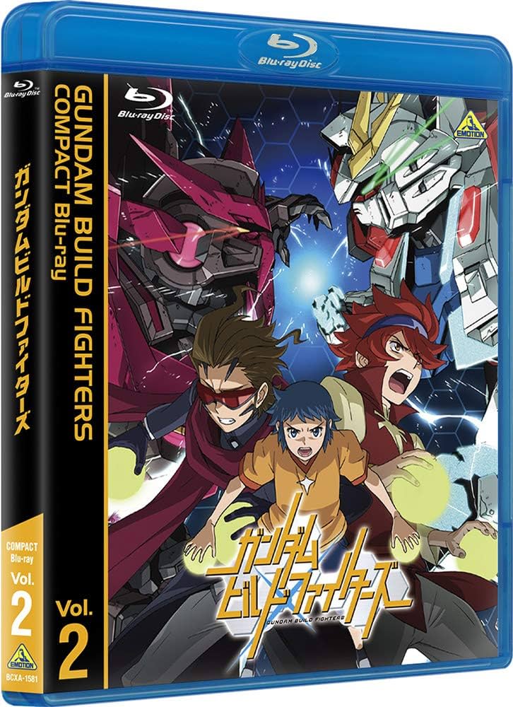 Amazon.co.jp: ガンダムビルドファイターズ COMPACT Blu-ray Vol.2