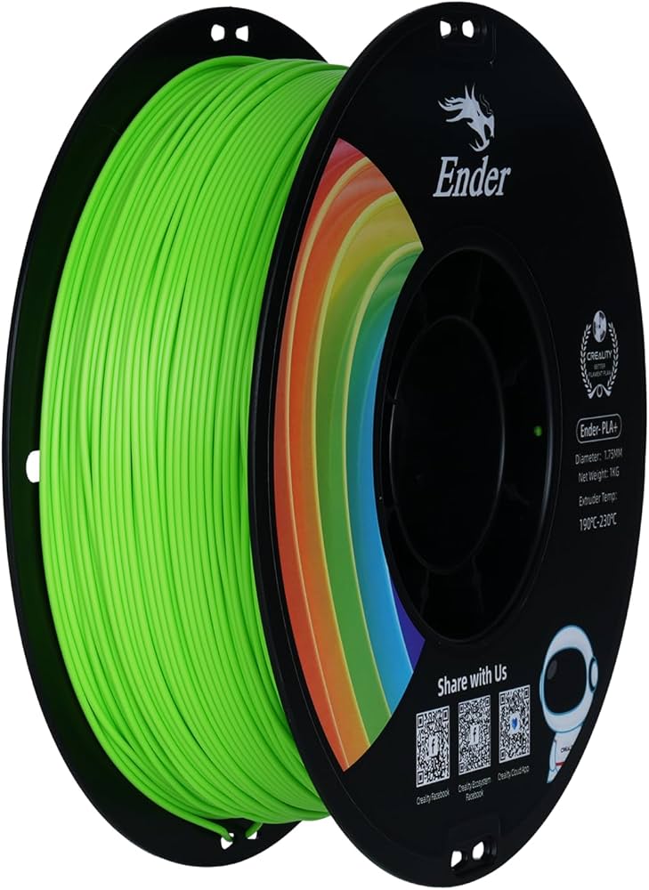 Amazon.co.jp: Creality Ender-PLA+ フィラメント 1.75mm径 寸法精度