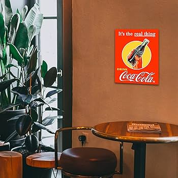 Amazon.com: Desperate Enterprises It's The Real Thing Coca-Cola