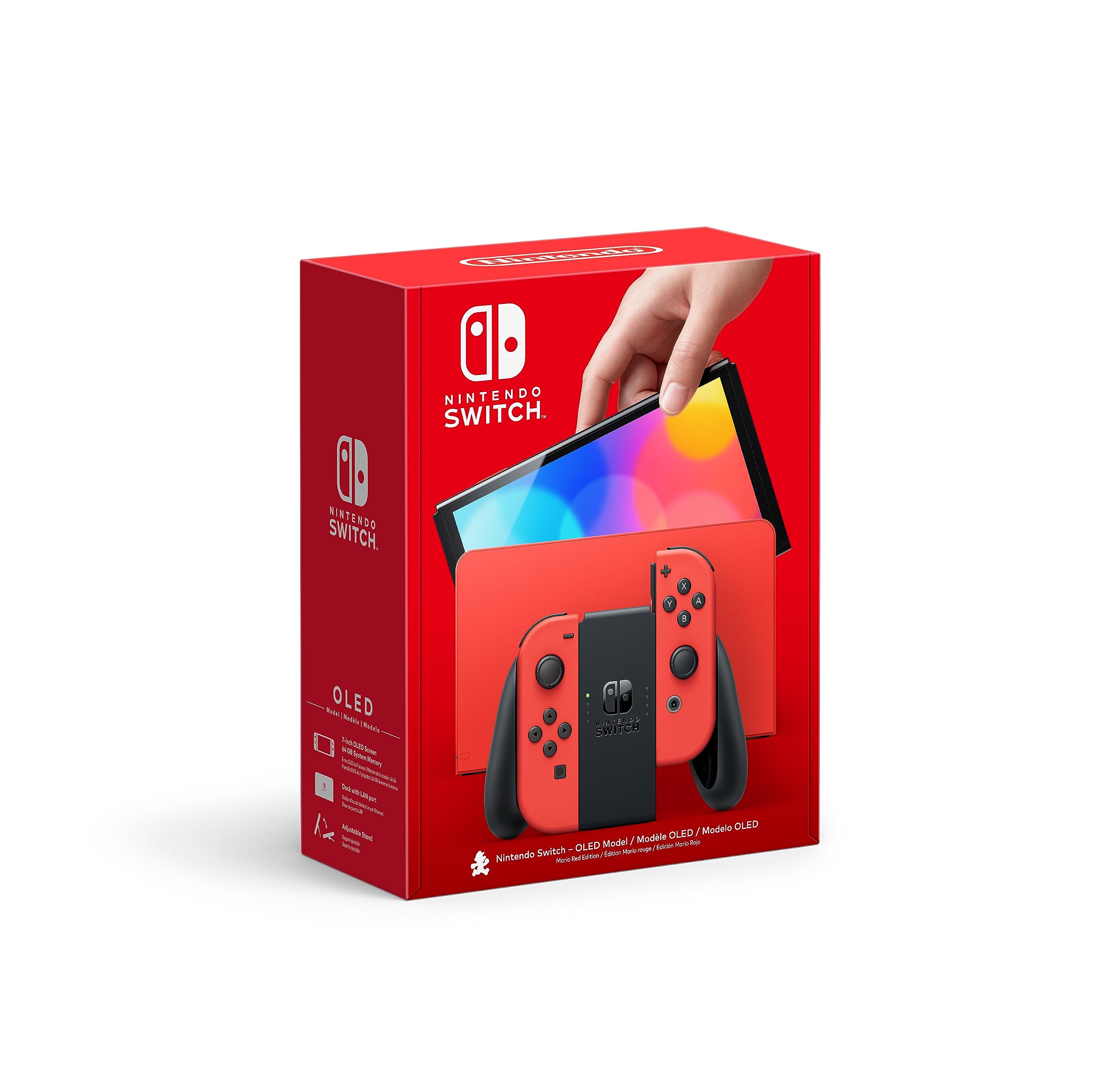 Nintendo Switch™ - OLED Model: Limited Edition Mario Red : Amazon