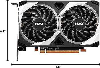 Amazon.com: MSI Gaming AMD Radeon RX 6500 XT 64-bit 4GB GDDR6 DP