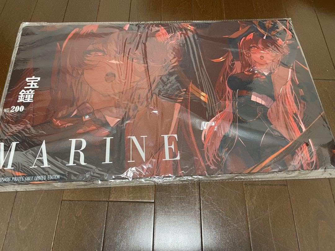 Amazon.co.jp: 白詰草 プレイマット 宝鐘マリン ホロ ライブ : おもちゃ