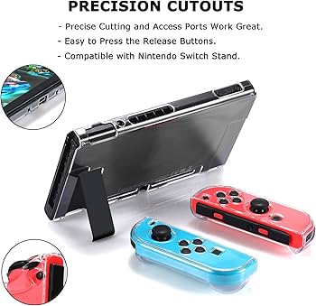 Amazon.co.jp: Tasikar Nintendo Switch用カバー 分離したの透明な