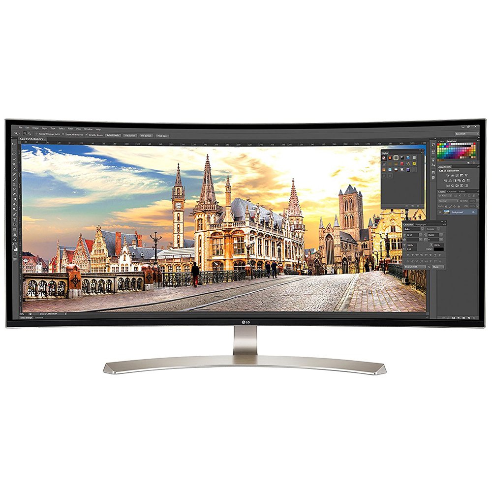 Amazon.co.jp: LG 38UC99-W 38-Inch 21:9 Curved UltraWide QHD+ IPS