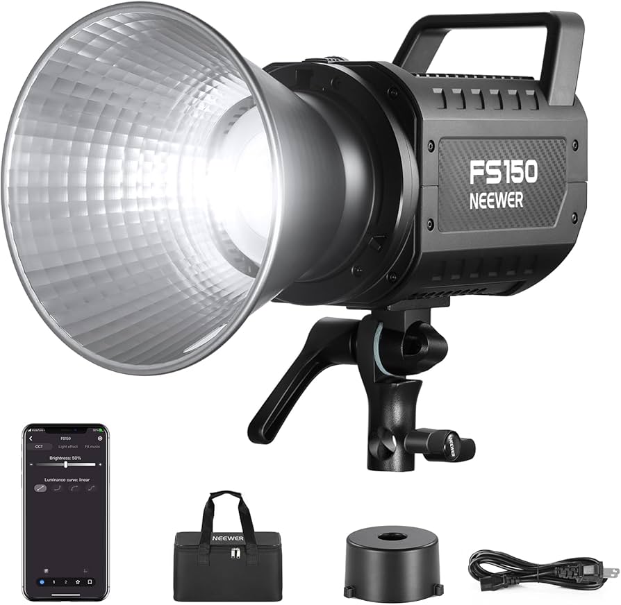 Amazon.com : NEEWER FS150 LED Video Light 2.4G/APP Control, 130W